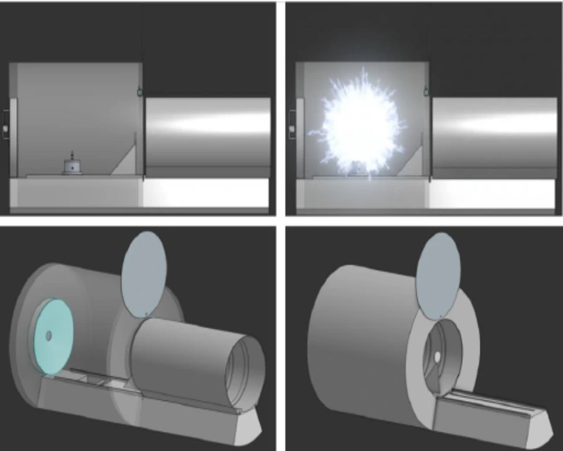 Self-Coating Telescope